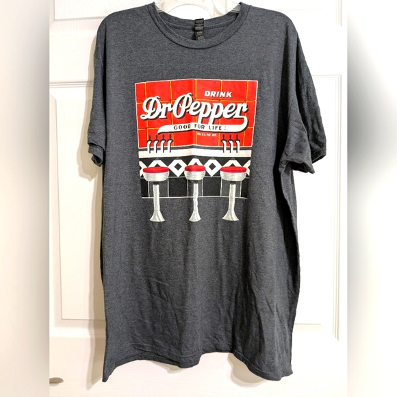 Dr Pepper Graphic short sleeve T-Shirt - Picture 1 of 5